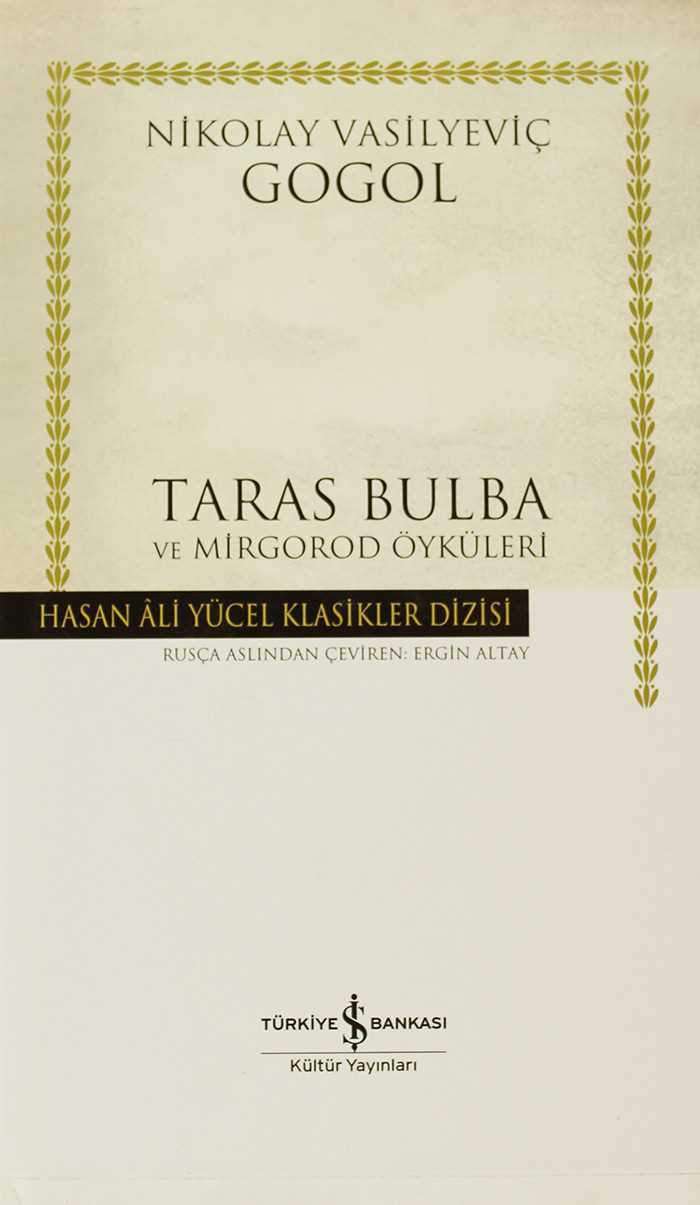 Taras Bulba ve Mirgorod Öyküleri Ciltli